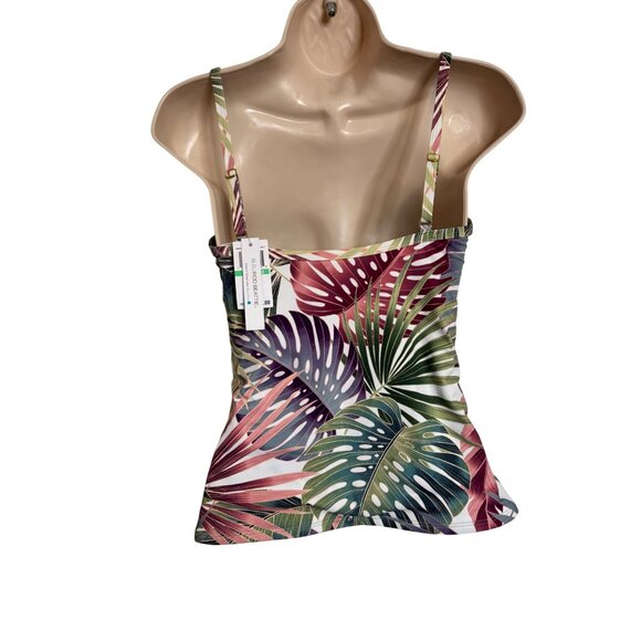 Bleu Rod Beattie Tankini Top Size 8 Underwire Padded NWT  $91 - Picture 3 of 9